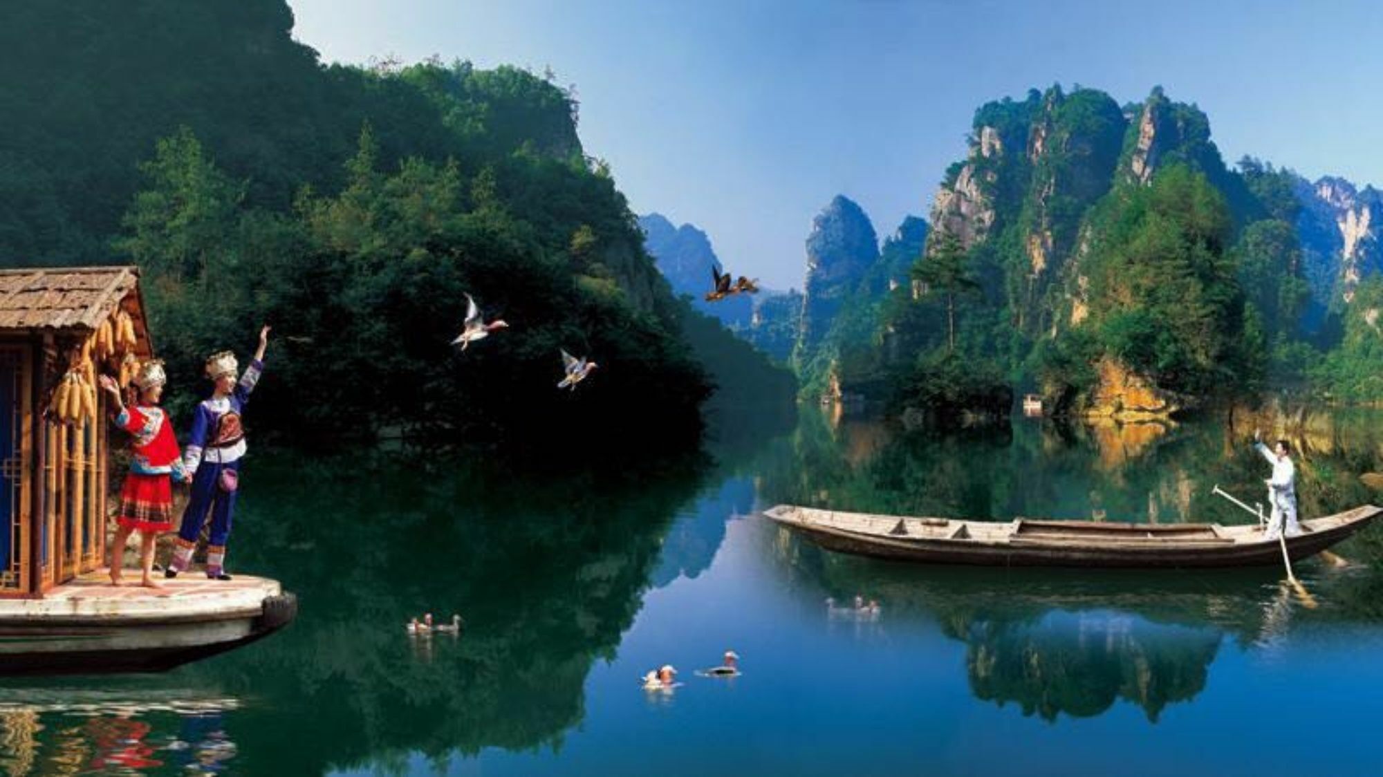 Zhangjiajie Yueranju Hostel Buitenkant foto